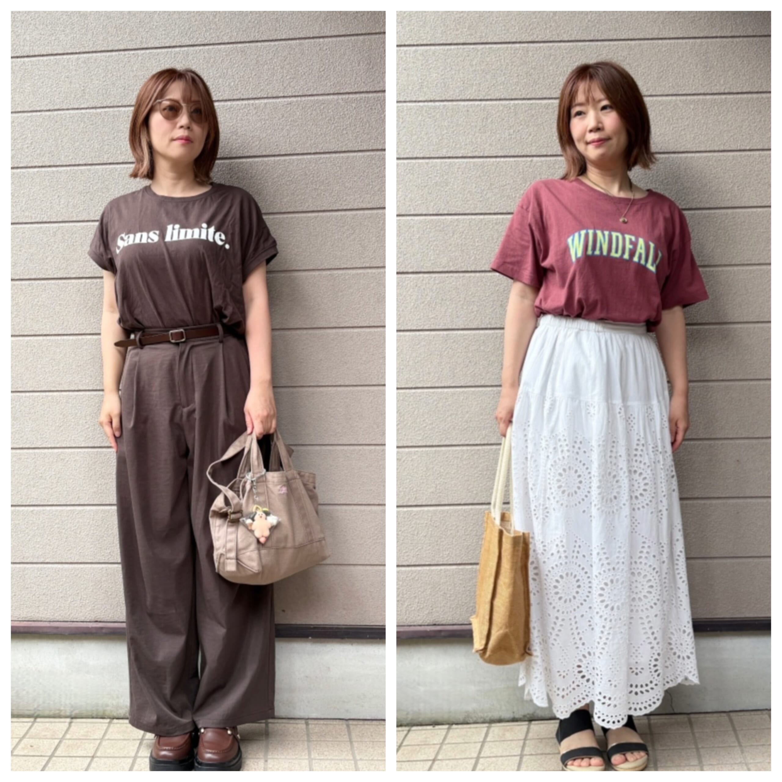 LEE7月号レビュー　ワンツーコーデ　12closet　LEEマルシェ