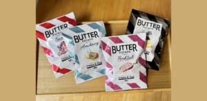 「UMEDA DE COW Chips&tips」のバターポテトチップス4種