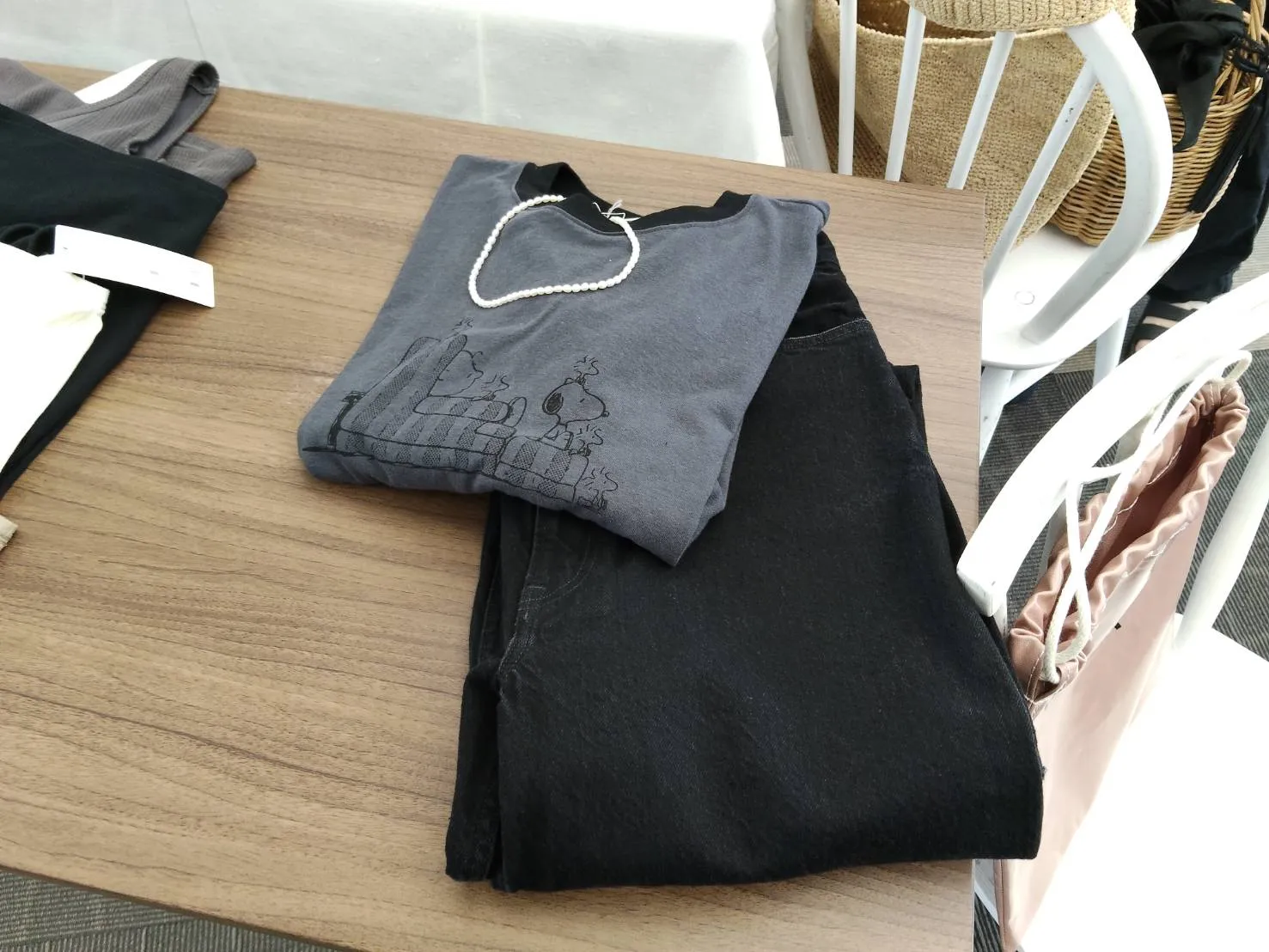 【Americana×LEEマルシェ20th別注】スヌーピーTシャツ