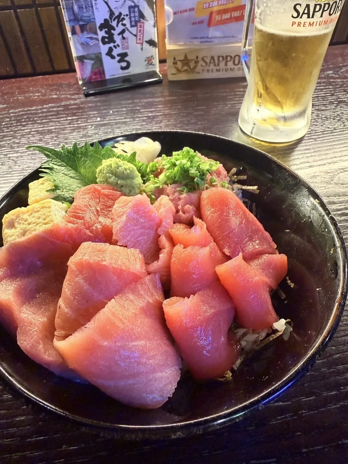 優木まおみさんがホーチミン旅行で食べた和食