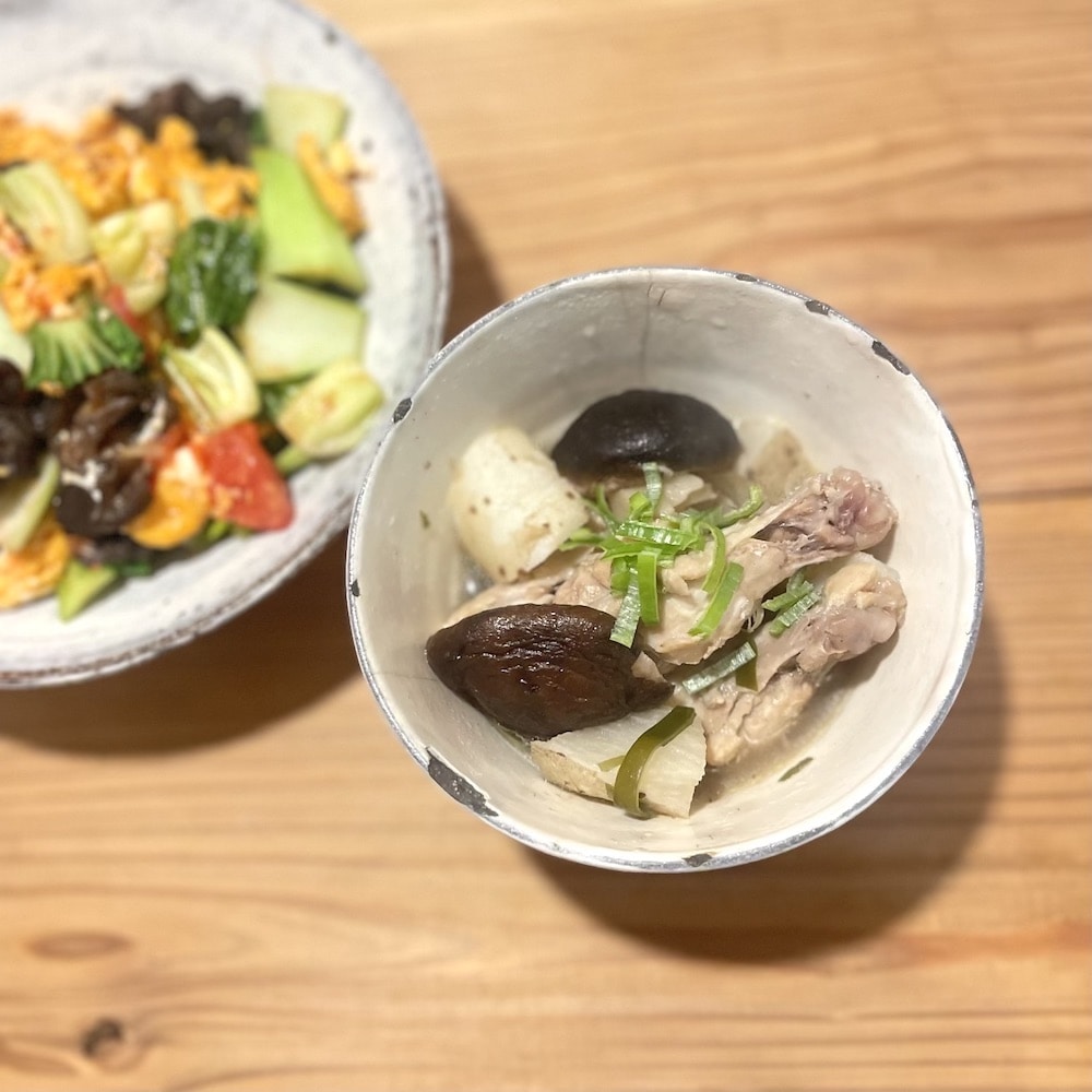 薬膳スープ 長芋 鶏手羽 薬膳料理