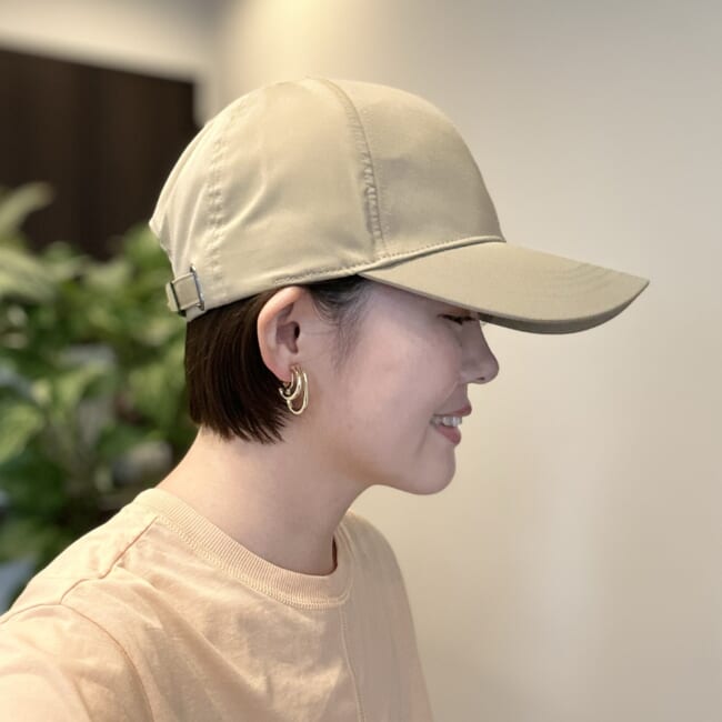 【green label relaxing】タスランバイザー キャップ