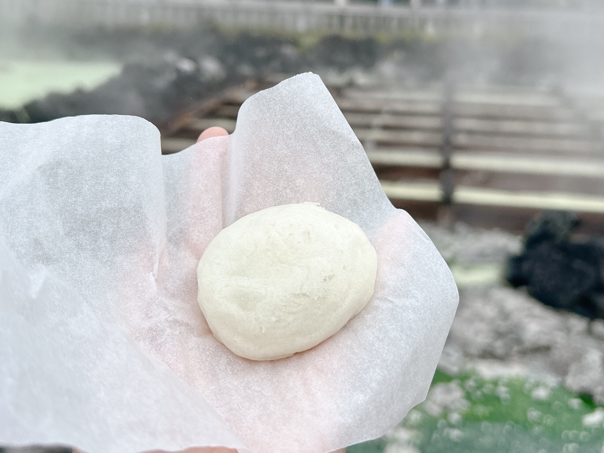 草津　ちちやの温泉まんじゅう
