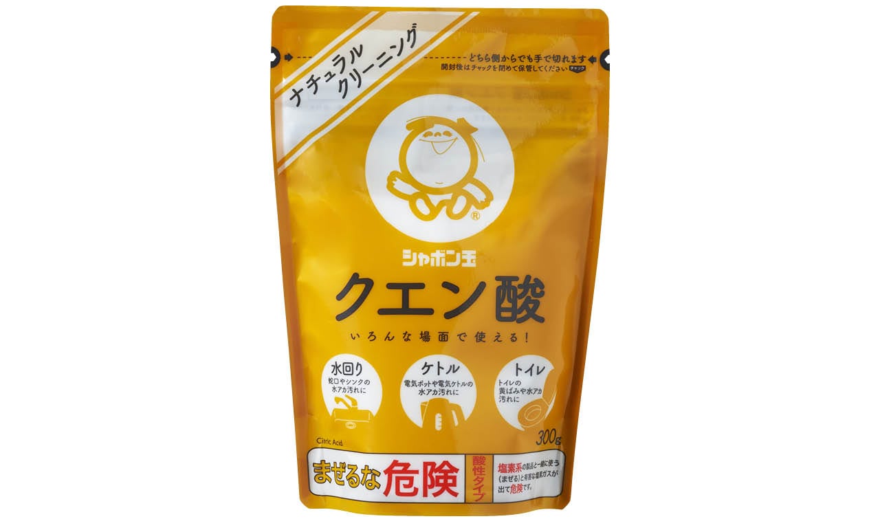 クエン酸 ／シャボン玉石けん