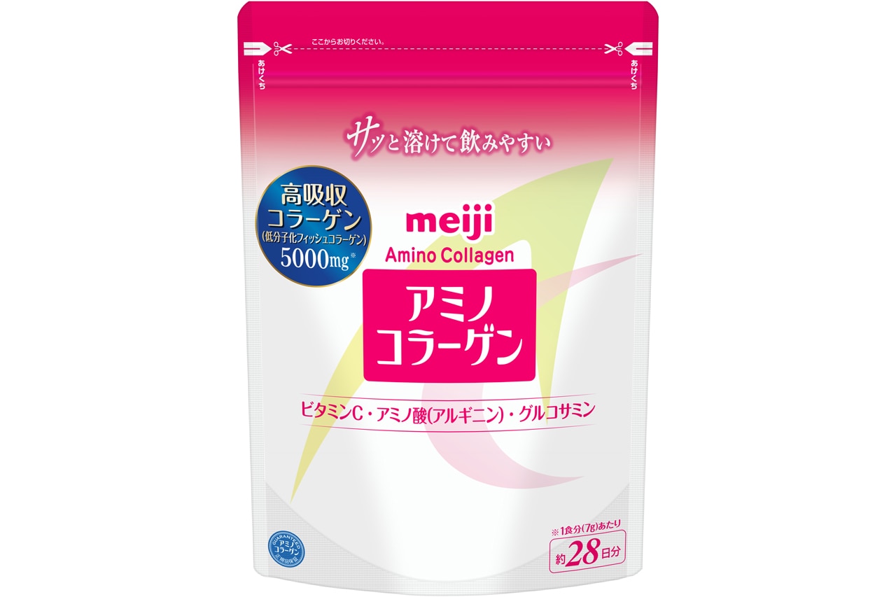 アミノコラーゲン　28日分（196g）　オープン価格／明治