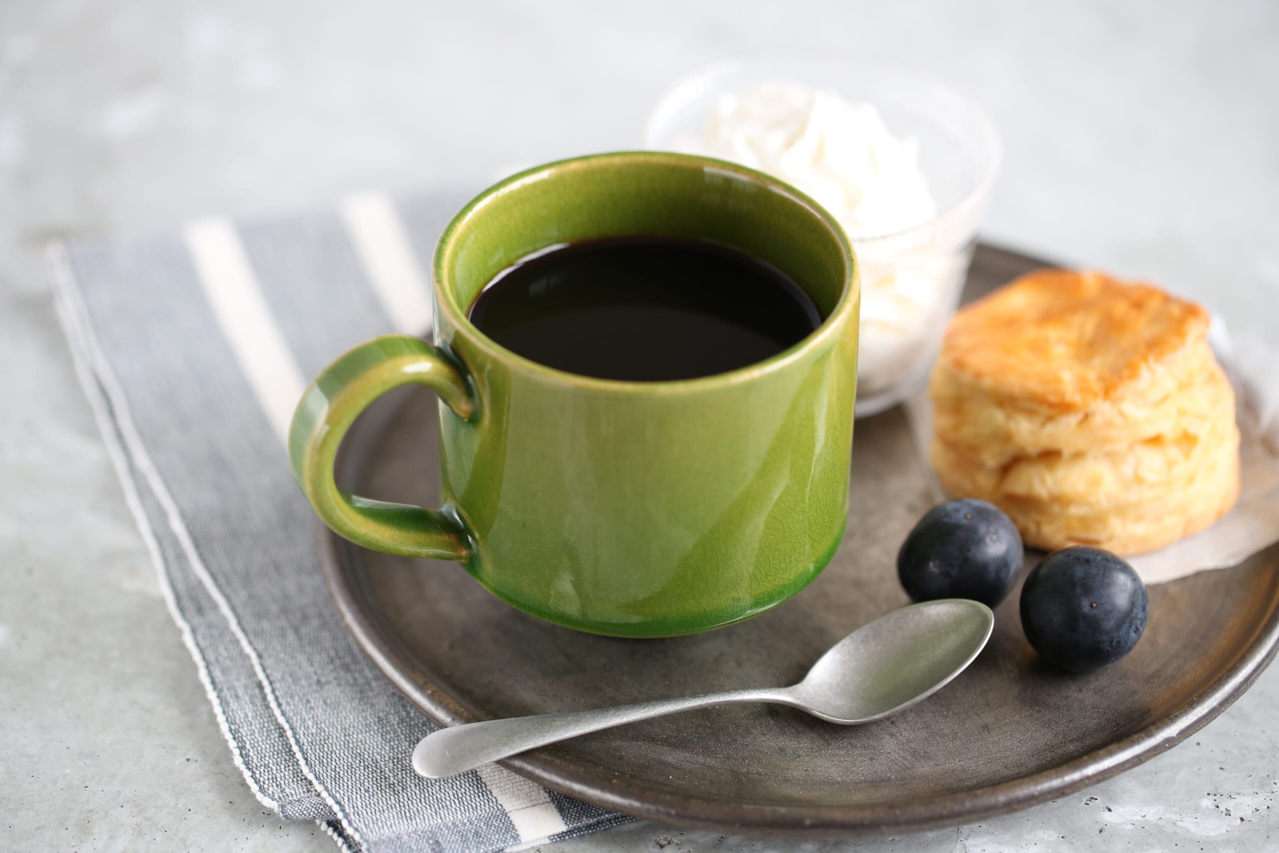 アミノコラーゲンを溶かしたコーヒー