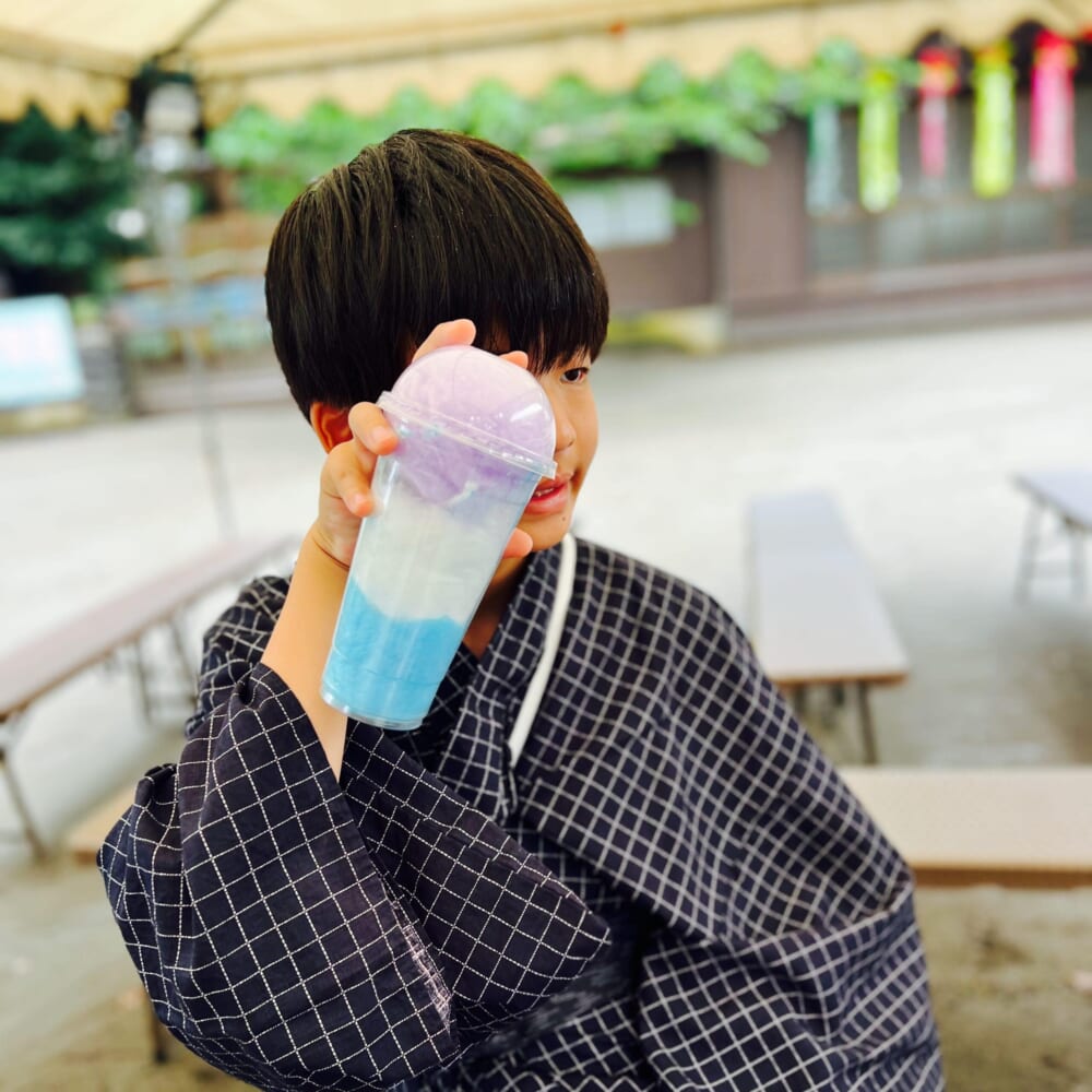 第74回湘南ひらつか七夕まつり 綿菓子