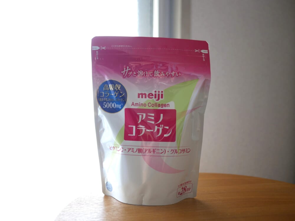 アミノコラーゲン 明治 健康食品2