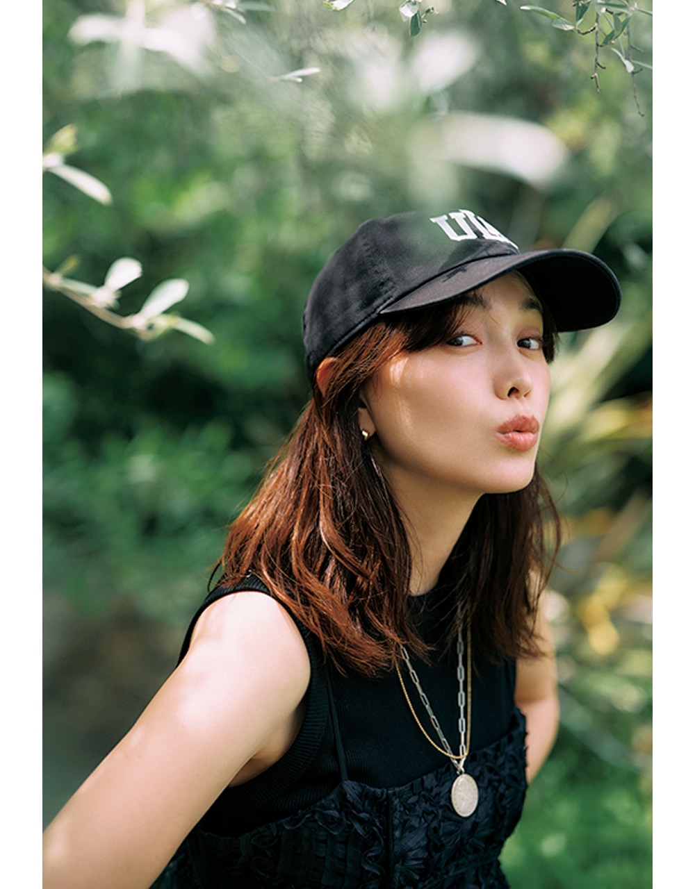 【黒のレースワンピース コーデ】BRAND：MAISON SPECIAL（メゾンスペシャル） 蛯原友里さん