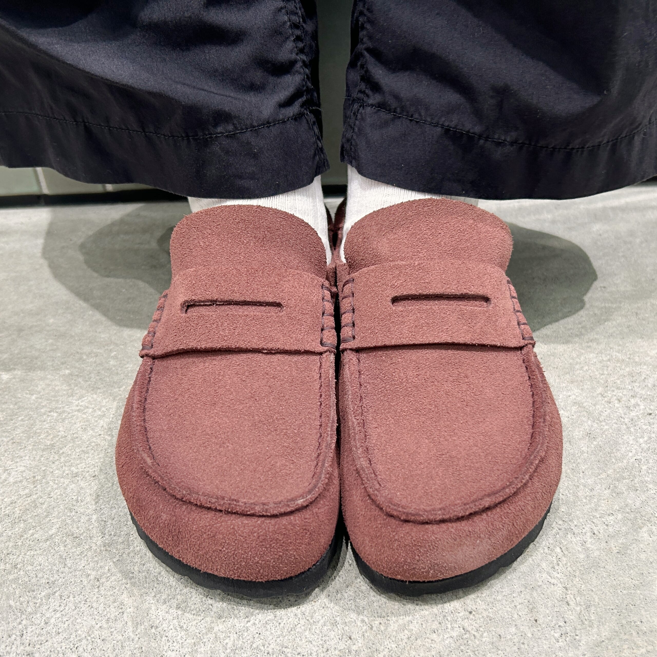 ビルケンシュトック サンダル ネープルズラップ 新色 試着