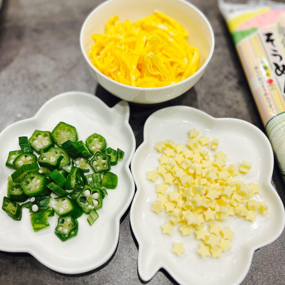 華色そうめん 七夕ごはん