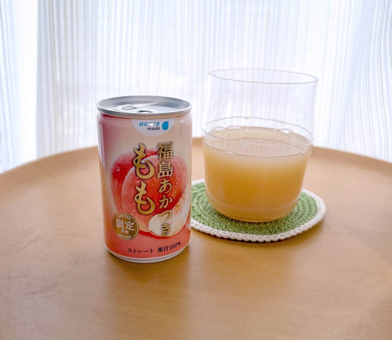 桃 福島あかつき もも 160g缶