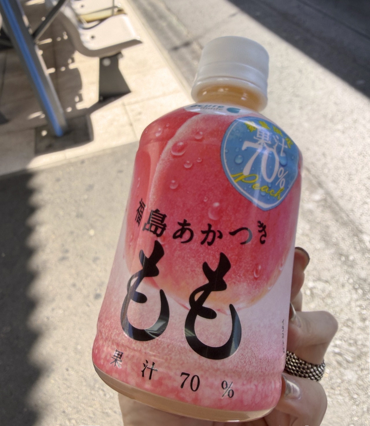 桃 福島あかつき もも ペットボトル