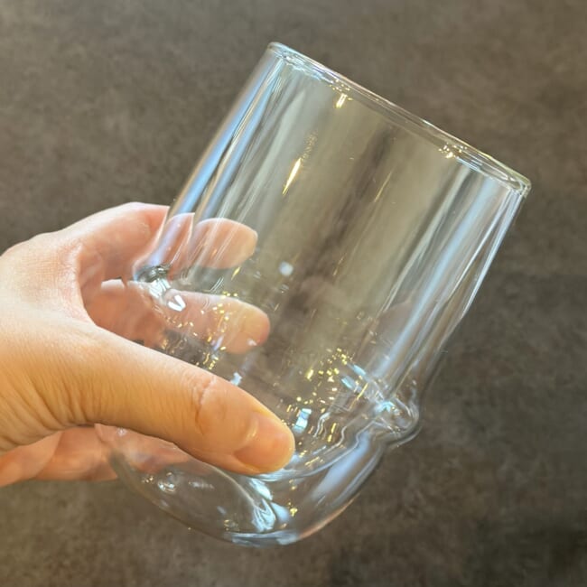 KINTO(キントー)の「KRONOS ダブルウォールアイスティーグラス(350ml)」