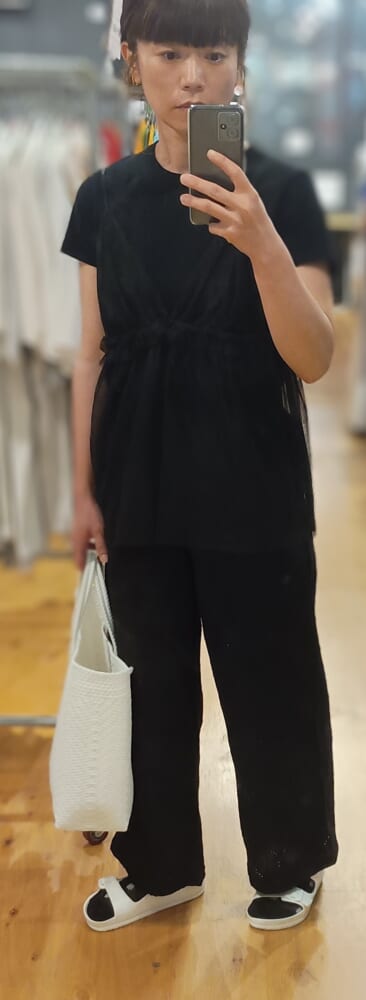 今日何着てた