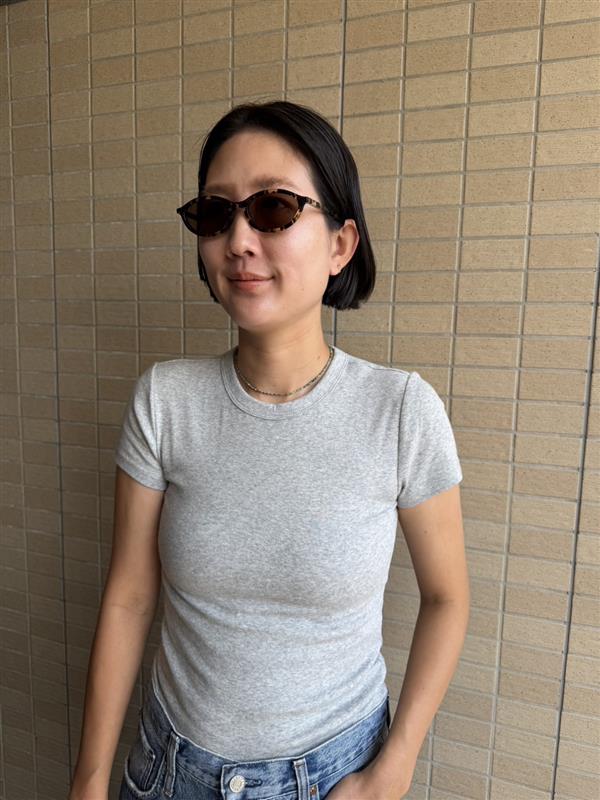 GAPのモダールクルーネックＴシャツ スタイリスト高橋美帆さん　高身長さんが選ぶコンパクトT