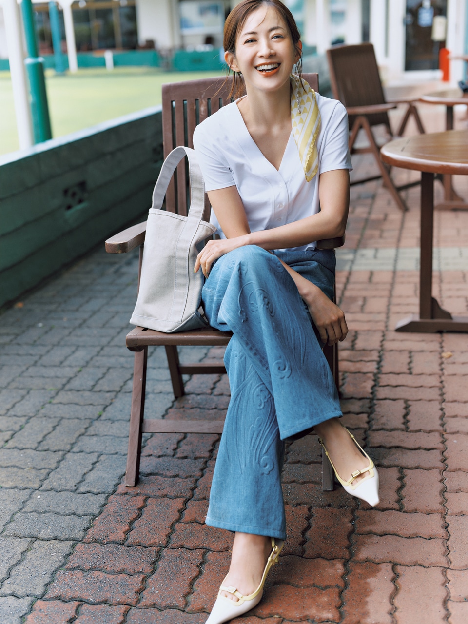 高垣麗子さんの私服
