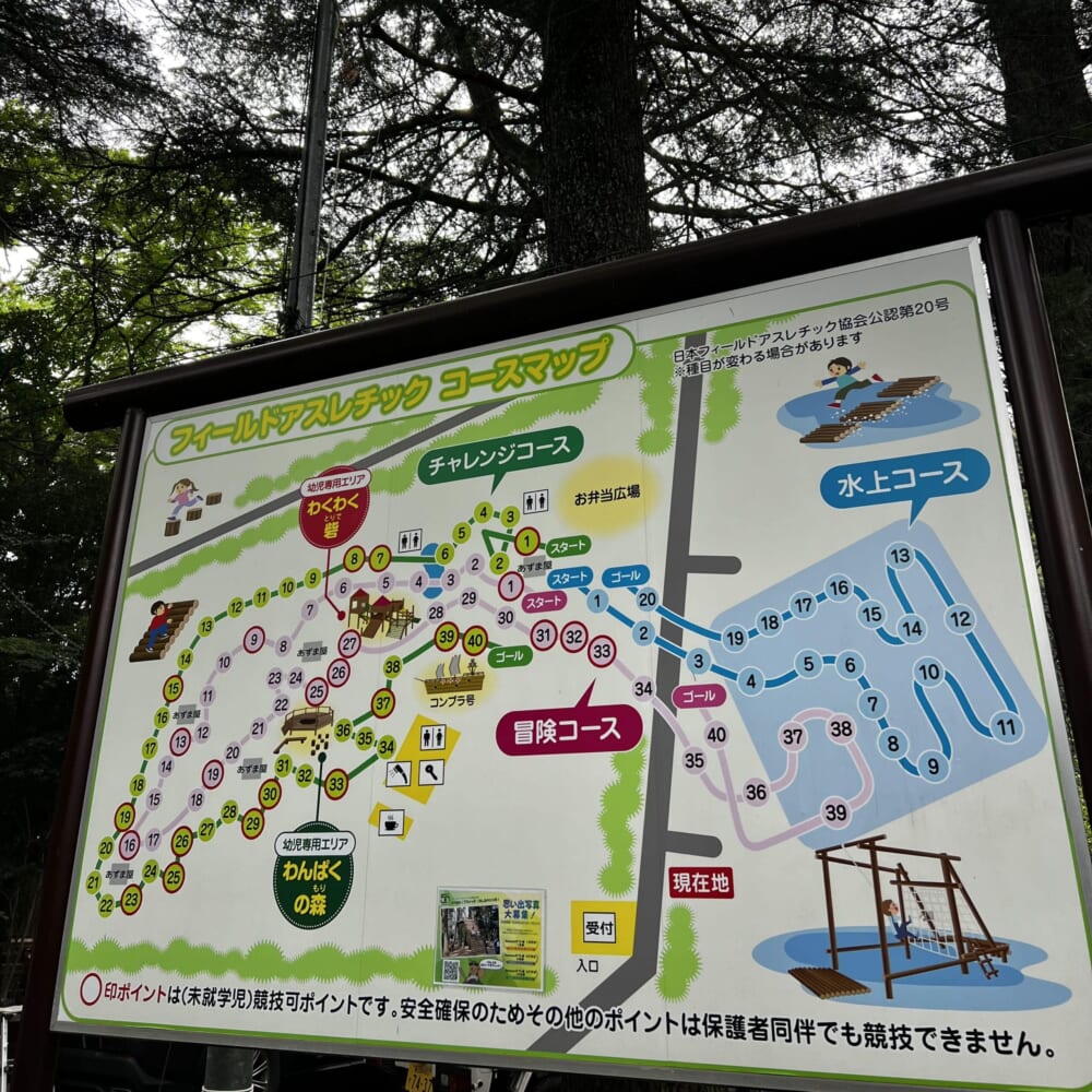 清水公園 フィールドアスレチック