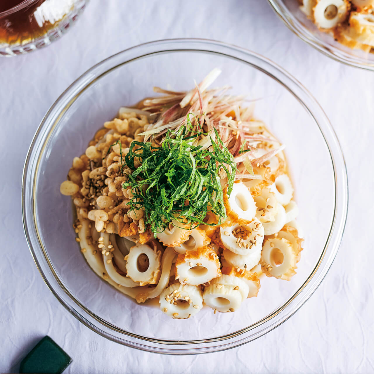 「ちくわと揚げ玉の薬味うどん」レシピ/市瀬悦子さん