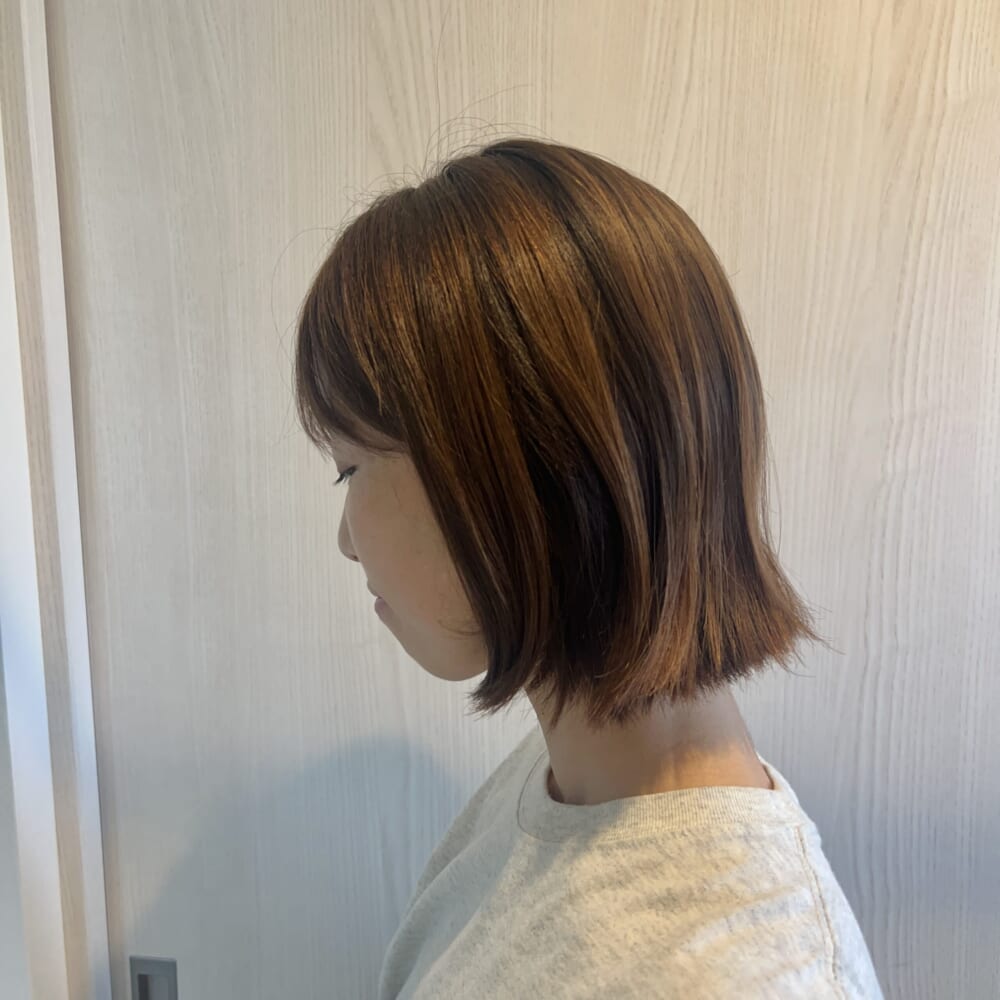夏　ヘア　ボブ