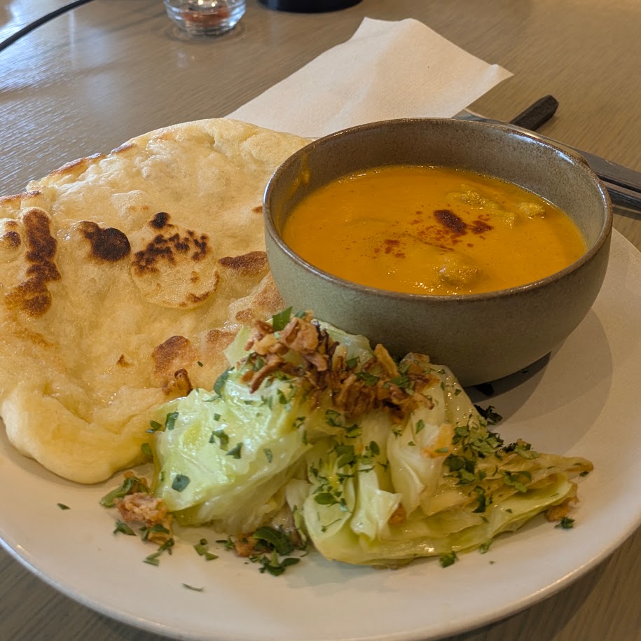 完成したお料理 バターチキンカレーセット バーミキュラ