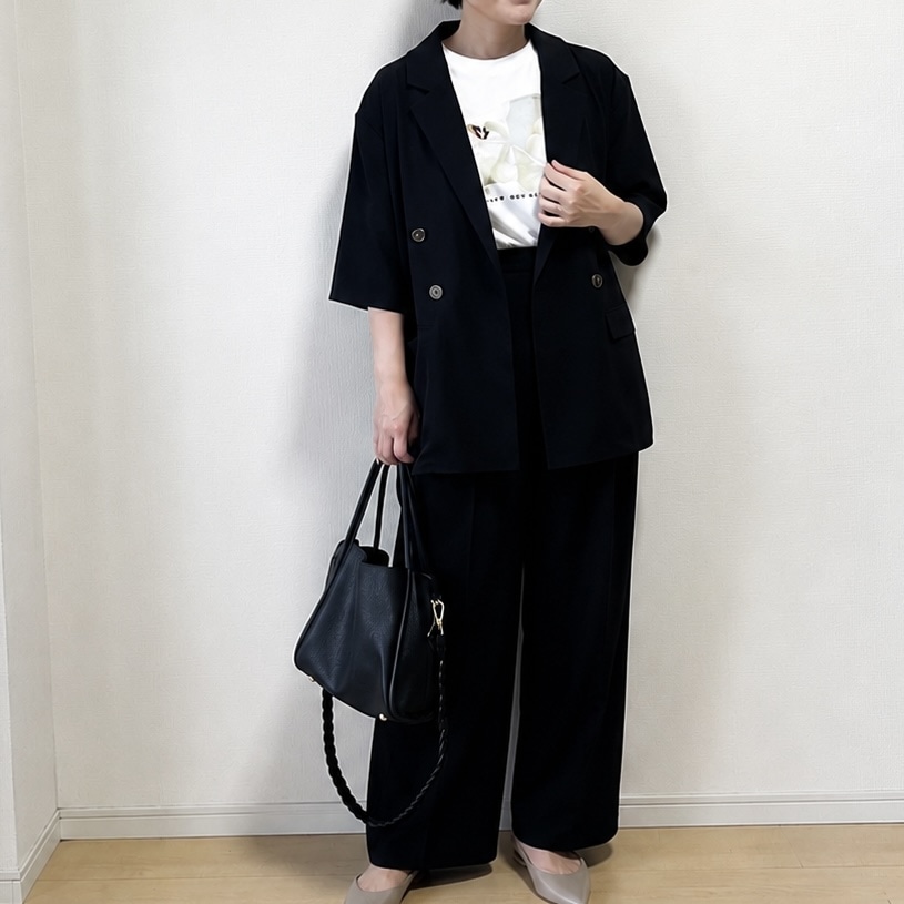 コーディネート ユニクロ UNIQLO 夏コーデ Tシャツ プチプラ