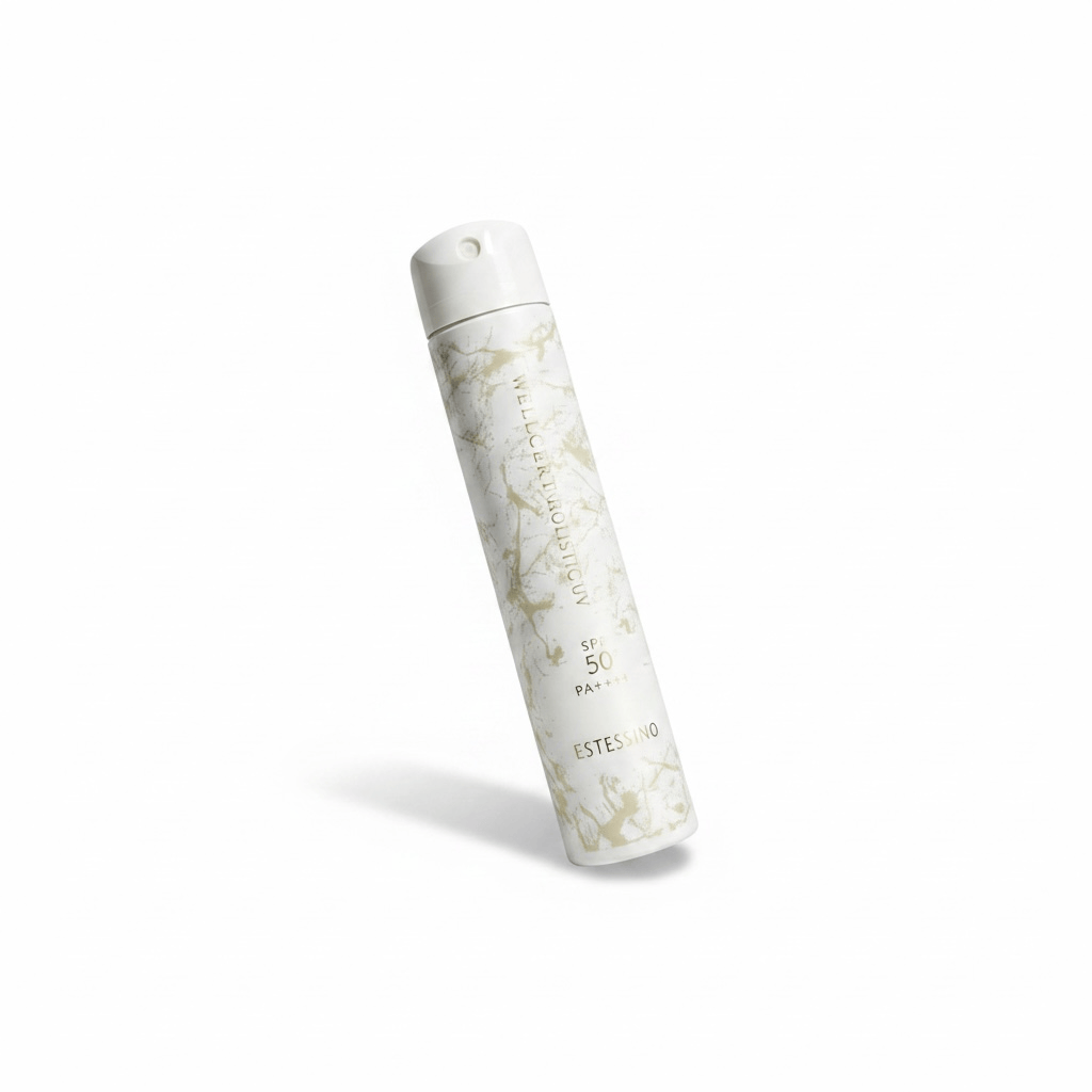 エステシモ ウェルサート ホリスティックUV SPF50+・PA++++・UV耐水性★★ 55g ¥1980/タカラベルモント
