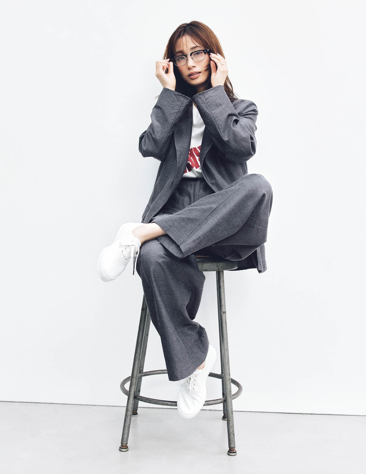 上戸彩さんのSet-upコーデ