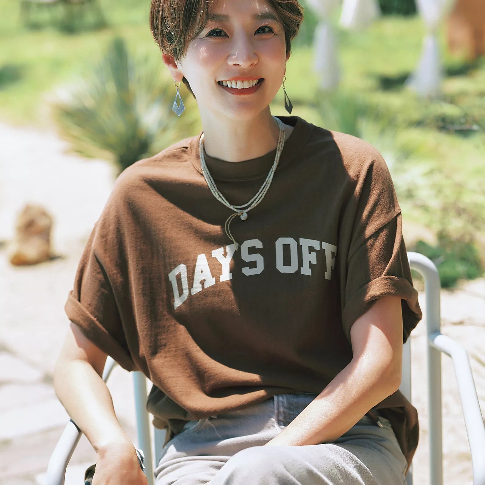 AMERICANA
【五明祐子さんコラボ】【洗える】ロゴTシャツ
¥8,250