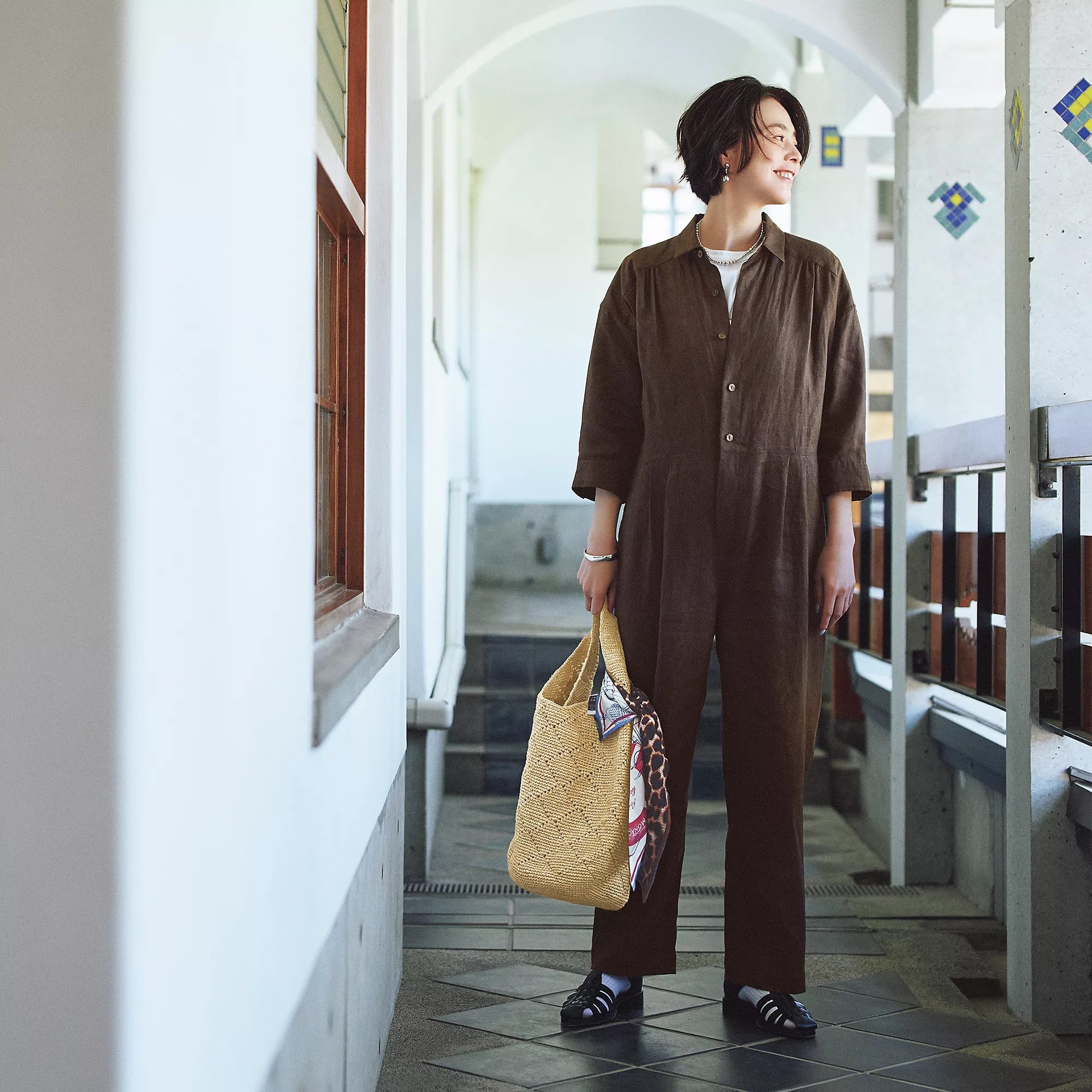 12closet
【洗える】ヨーロピアンリネンオールインワン
¥29,700
