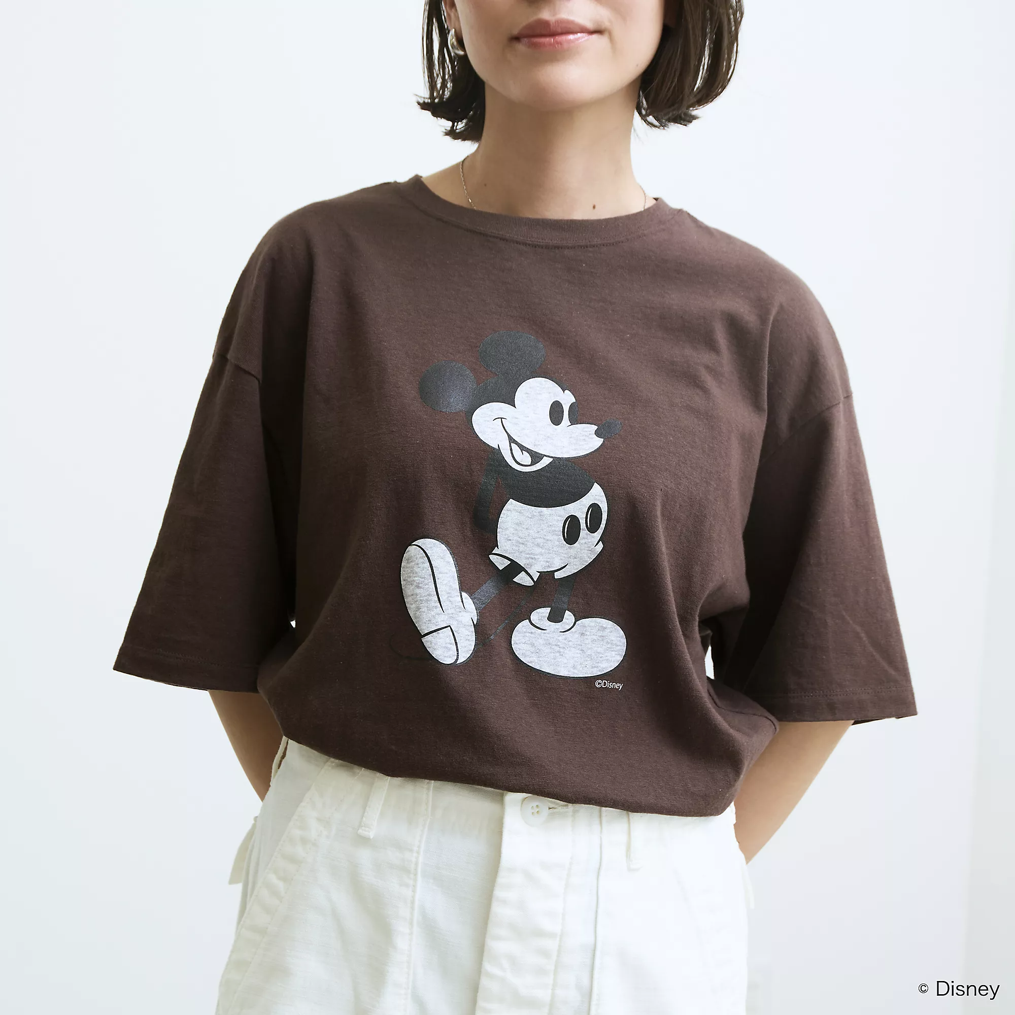 Americana
【LEEマルシェ20th別注】【洗える】Mickey Print TEE(バッヂ付)
¥10,450