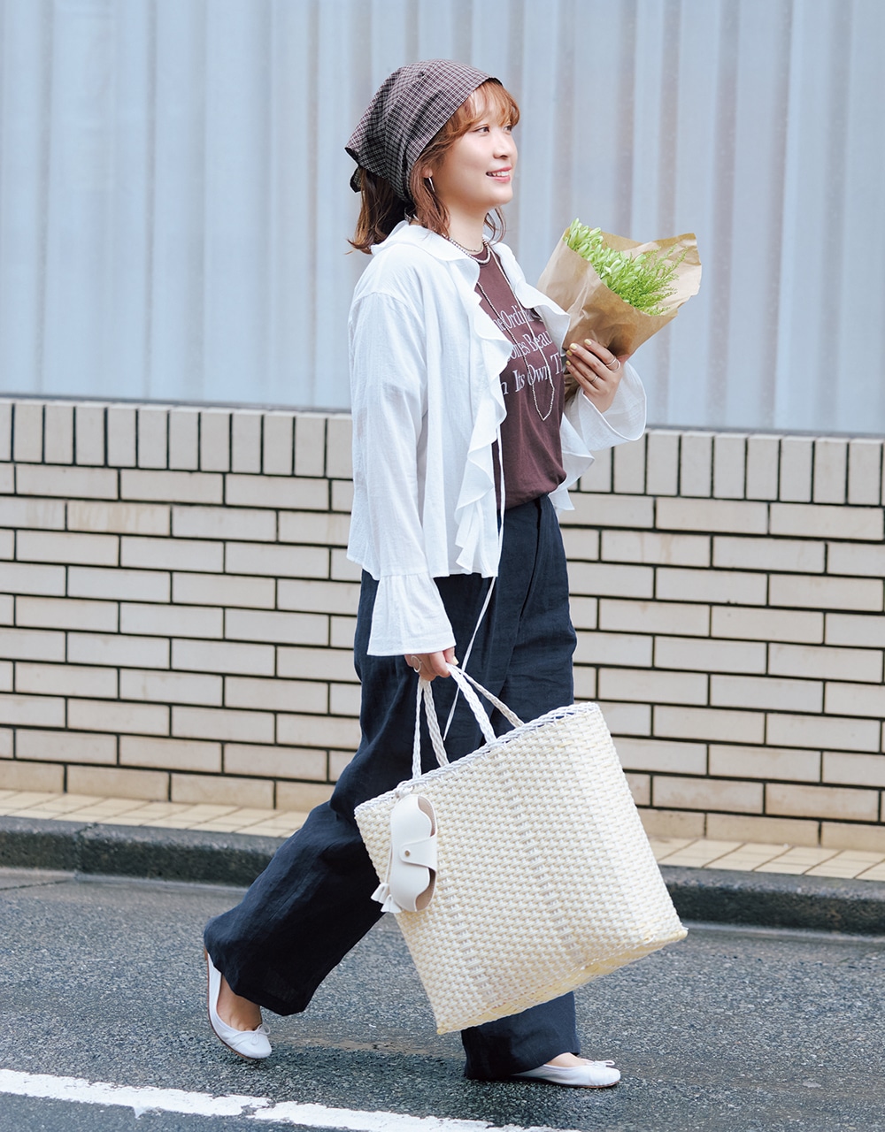 【お休みの日】のコーデ 徳永千夏さん