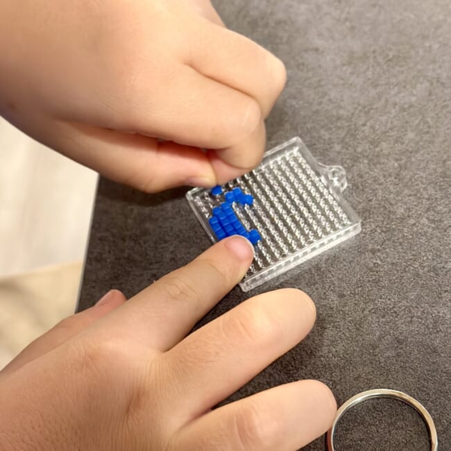 フライングタイガーのDIYキーリング