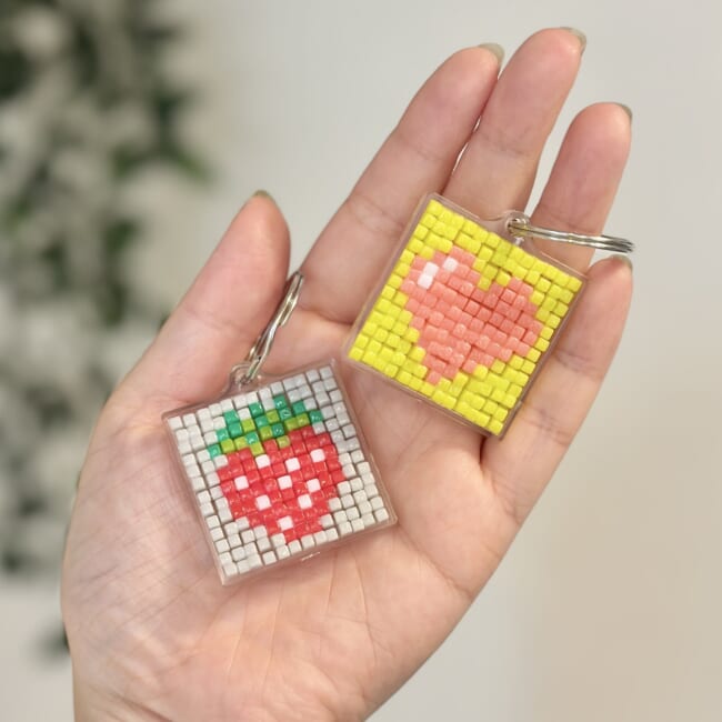 フライングタイガーのDIYキーリング