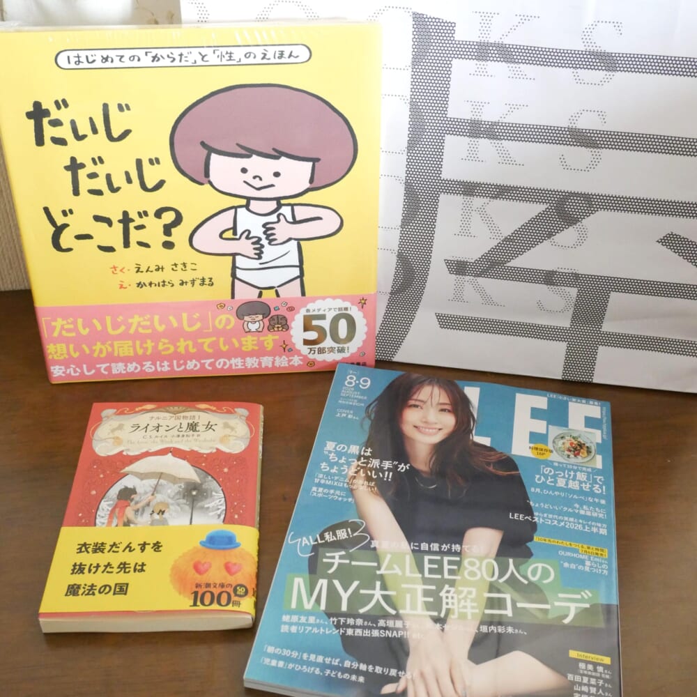2026年LEE 合併号 だいじだいじどーこだ 児童書