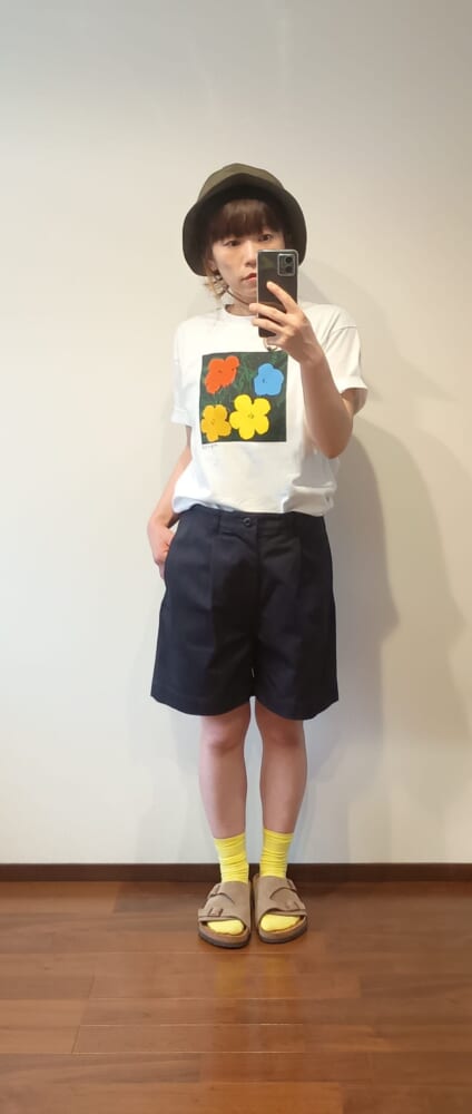 今日何着てた