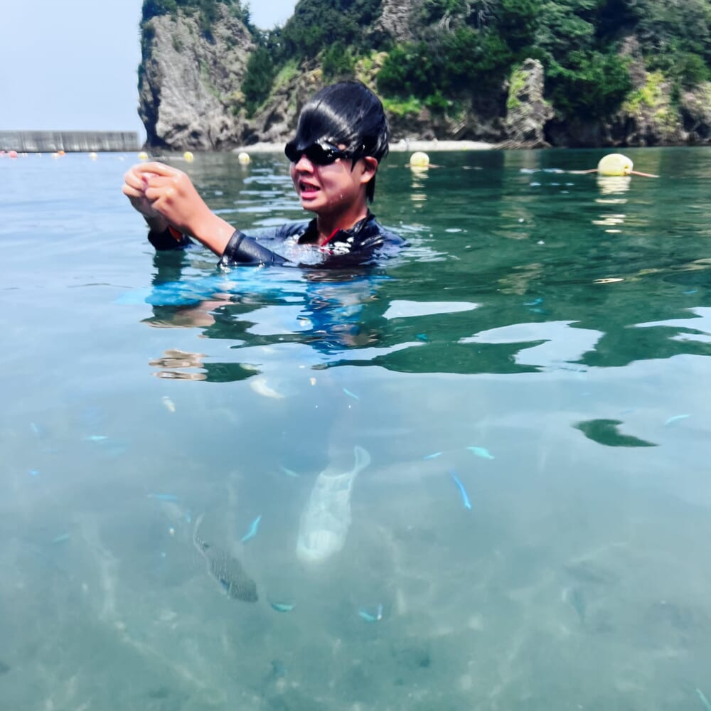 3世代旅行 静岡県 伊豆 海 熱帯魚