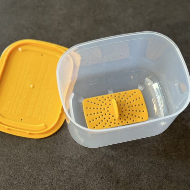 セリアの温泉たまご器