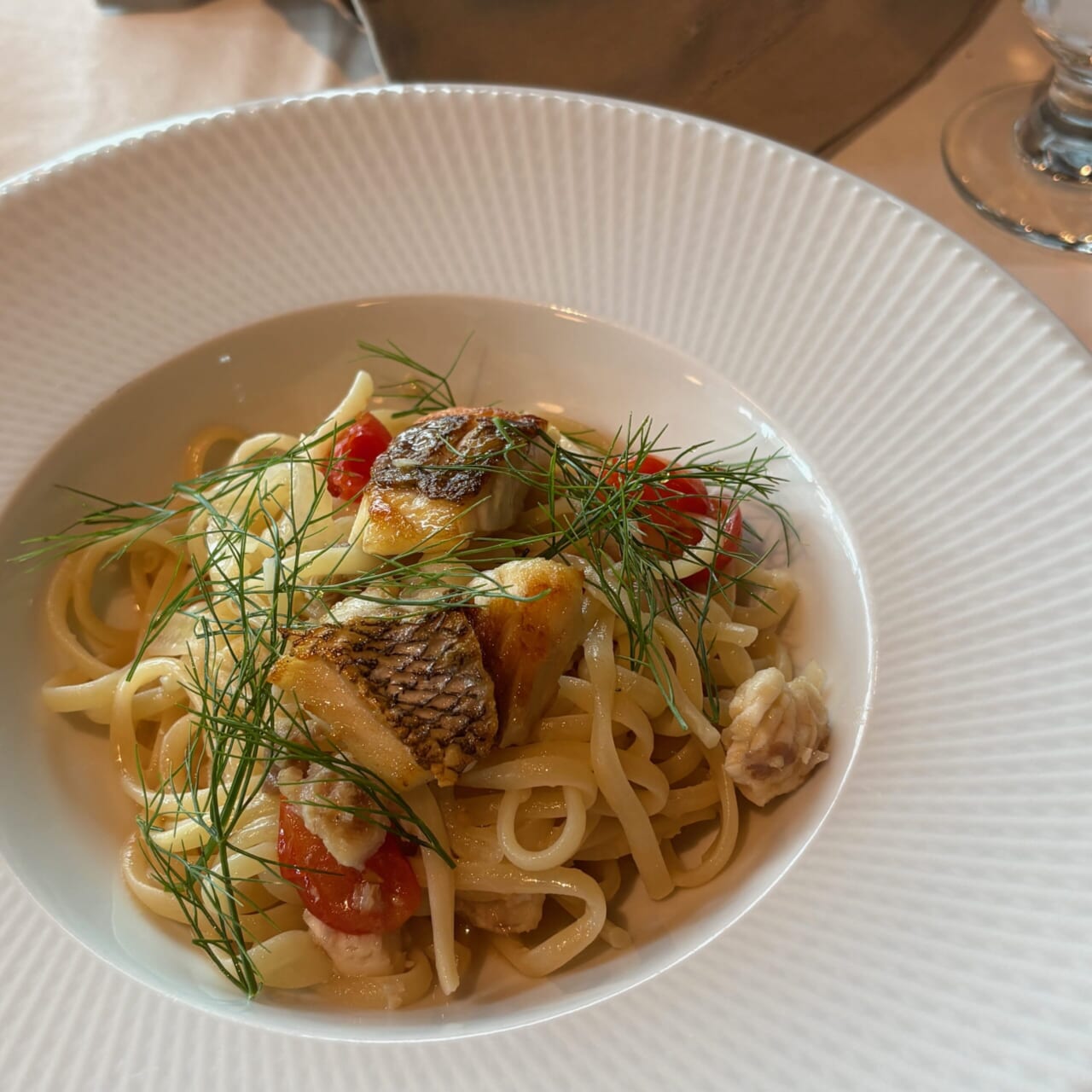 ビストロシロ ランチコース パスタ