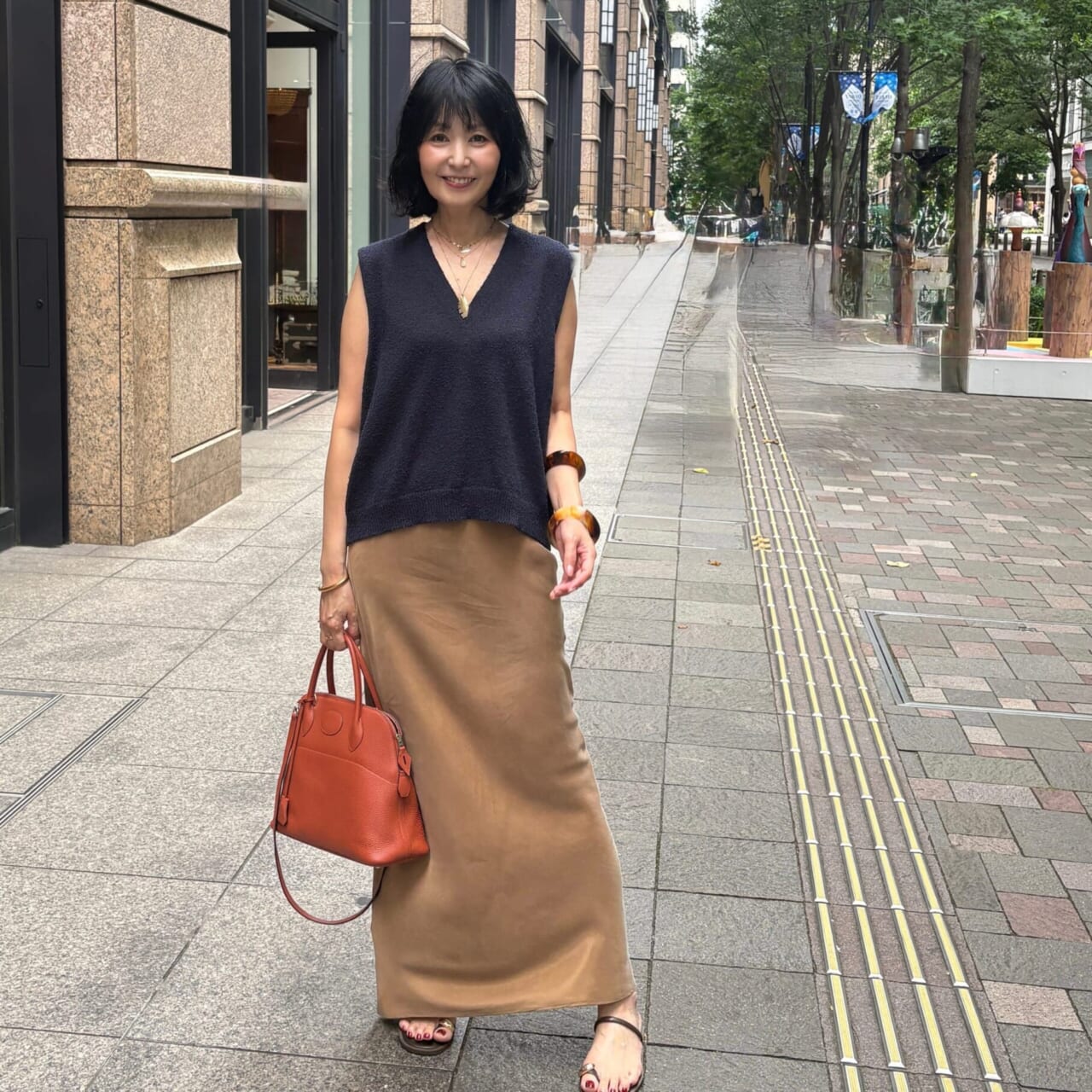 50代コーデ 夏コーデ マルジェラ
