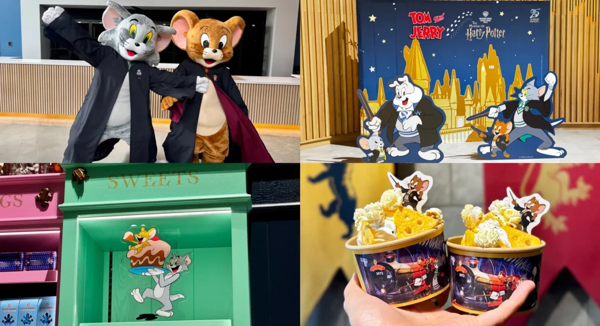 「トムとジェリーのいたずらセレブレーション」体験集合カット