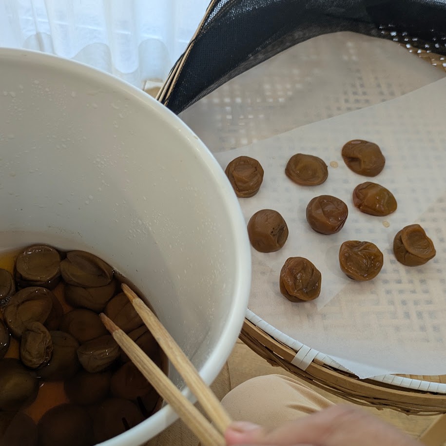 土用干し 梅仕事 梅干しつくり道具
