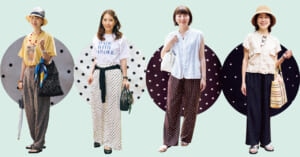 【「小粒のドット」カラー配色実例4選】印象さまざま！LEE100人隊の夏コーデを拝見！2026