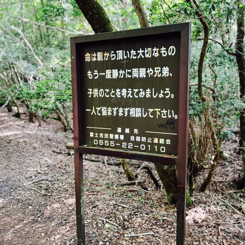 鳴沢氷穴・富岳風穴　富士樹海散歩　山梨県