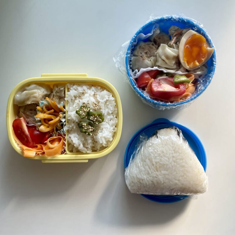 学童キッズとママの弁当