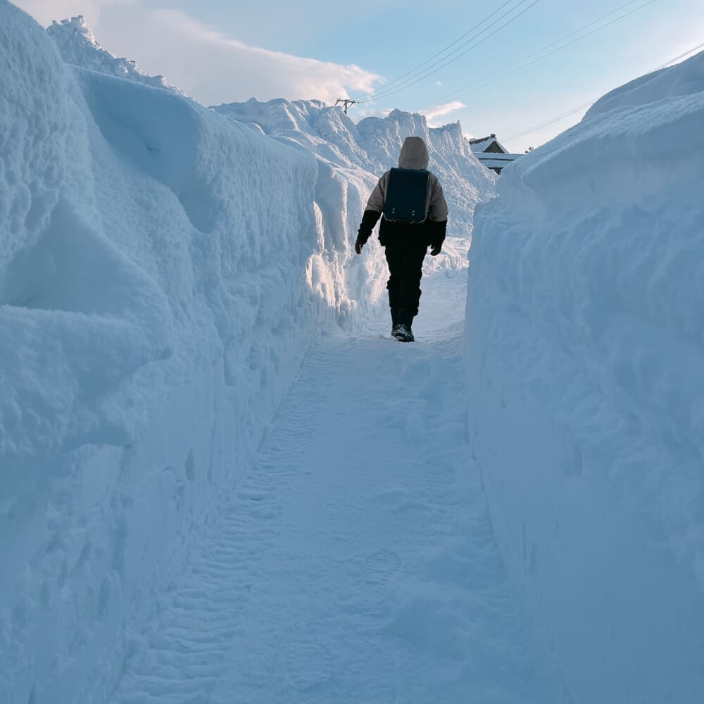 北海道 ニセコ 雪景色
