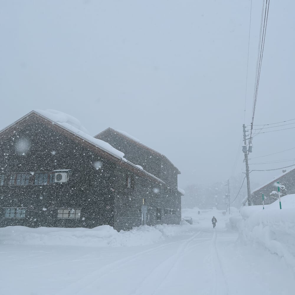 北海道 ニセコ 雪景色