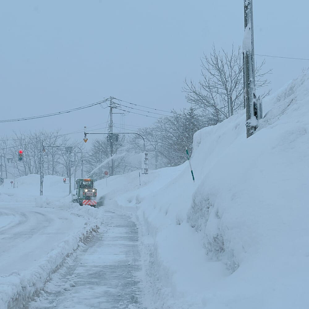 北海道 ニセコ 雪景色