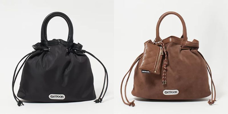 OUTDOOR PRODUCTS (アウトドアプロダクツ)【LEEマルシェ20th別注】 チャーム付き マルチWAYショルダーバッグ