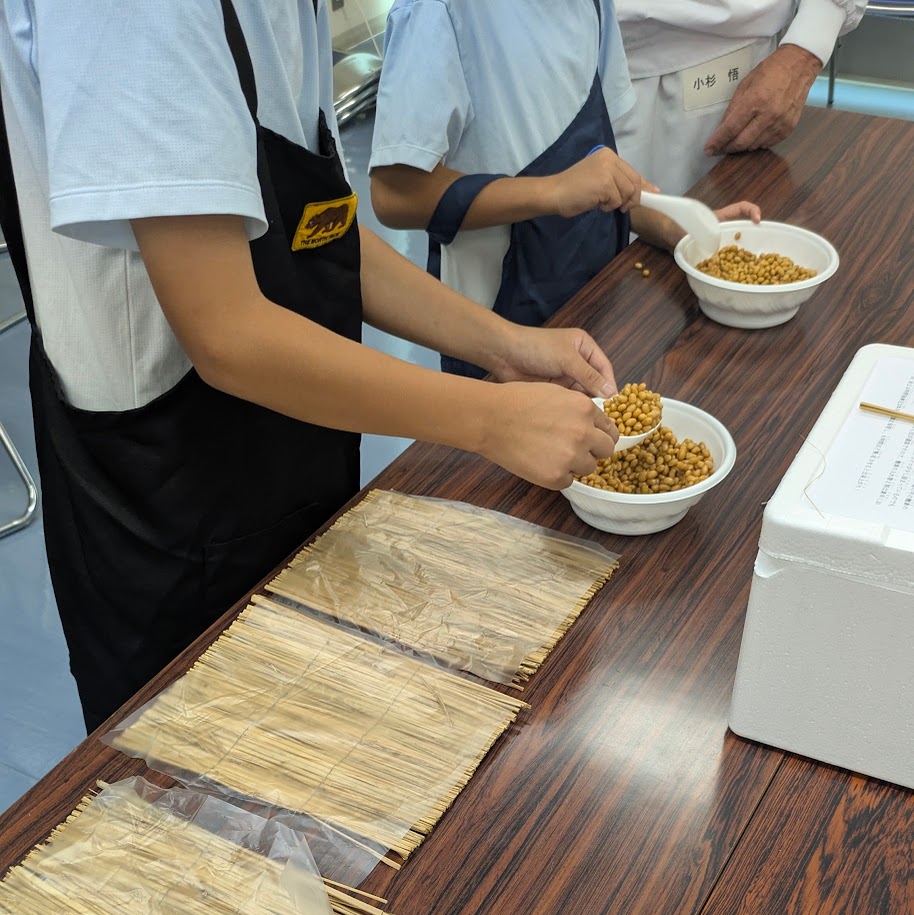 小学生納豆教室 食育 小杉食品
